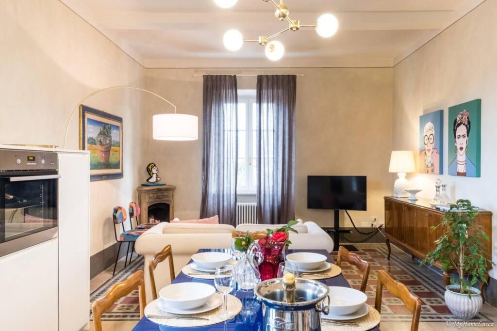 Casa Maria - Attico Di Lusso Vicino Alle Mura Lucca Dış mekan fotoğraf