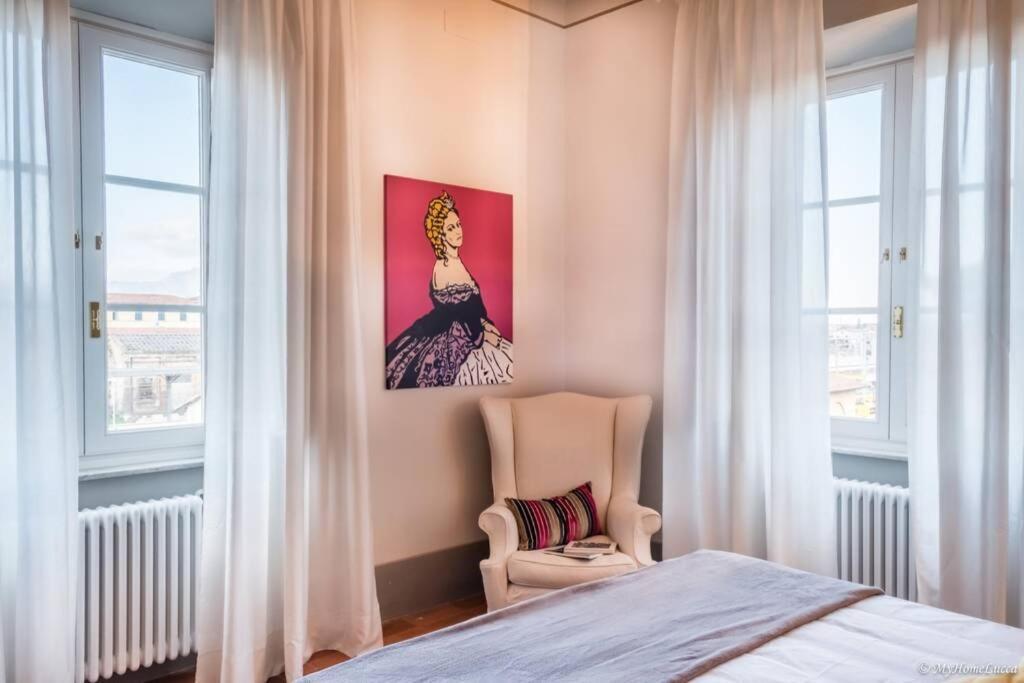 Casa Maria - Attico Di Lusso Vicino Alle Mura Lucca Dış mekan fotoğraf